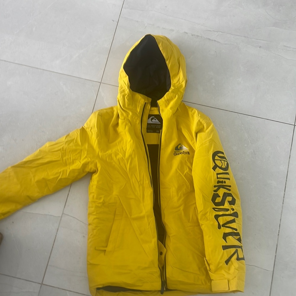 Snowboard or ski jacket.